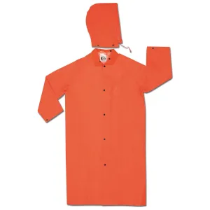 241CM MCR Classic Plus,.35mm,PVC,POLY,Coat,Cor Collar,Orange