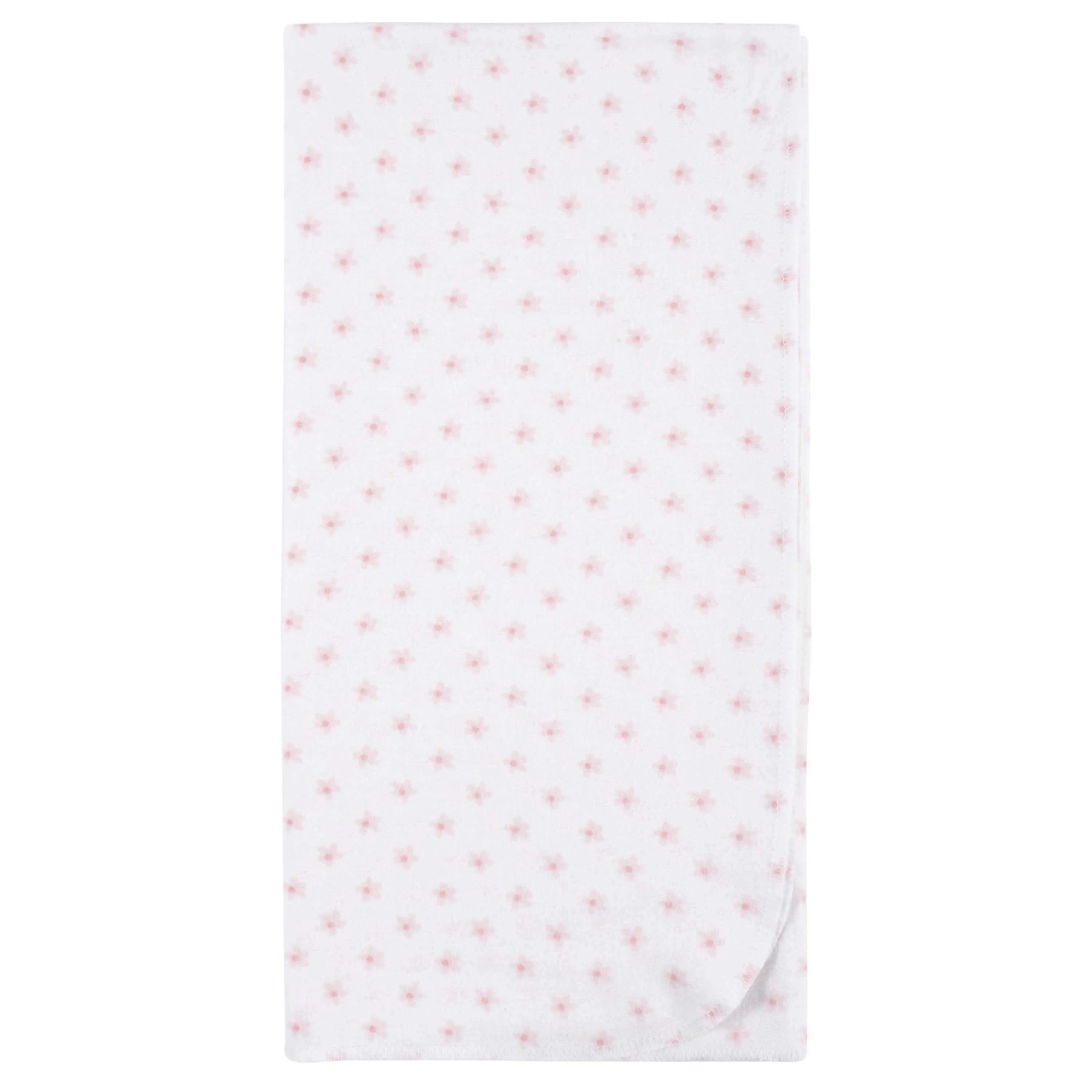 5-Pack Baby Girls Critters Flannel Receiving Blankets