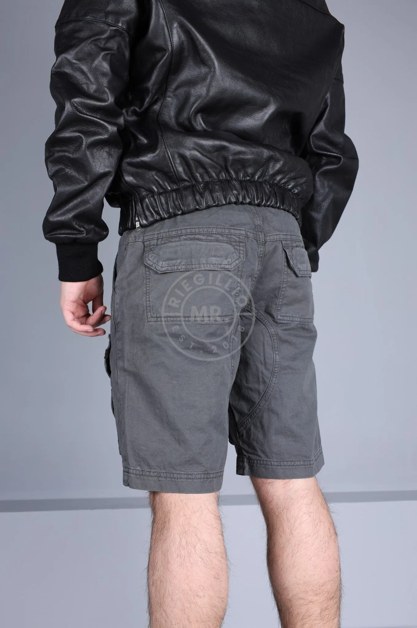 Alpha Industries Battle Short - Vintage Grey