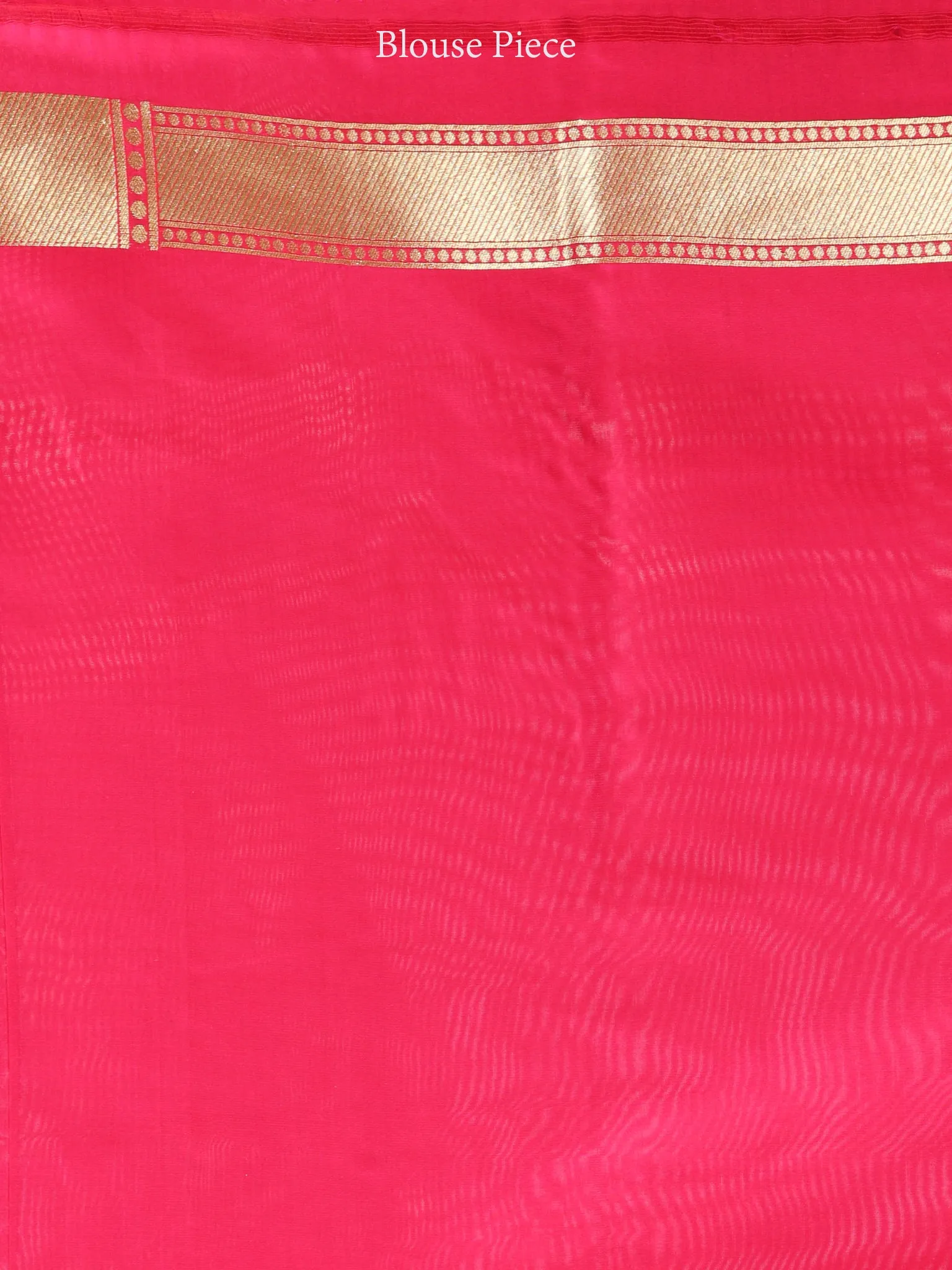 Banarasee Art Silk Saree With Bird Motif - Magenta & Gold- S031704335