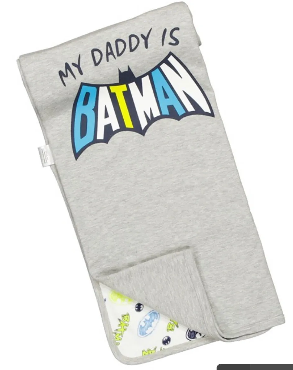 Batman Baby Double Sided Flannel