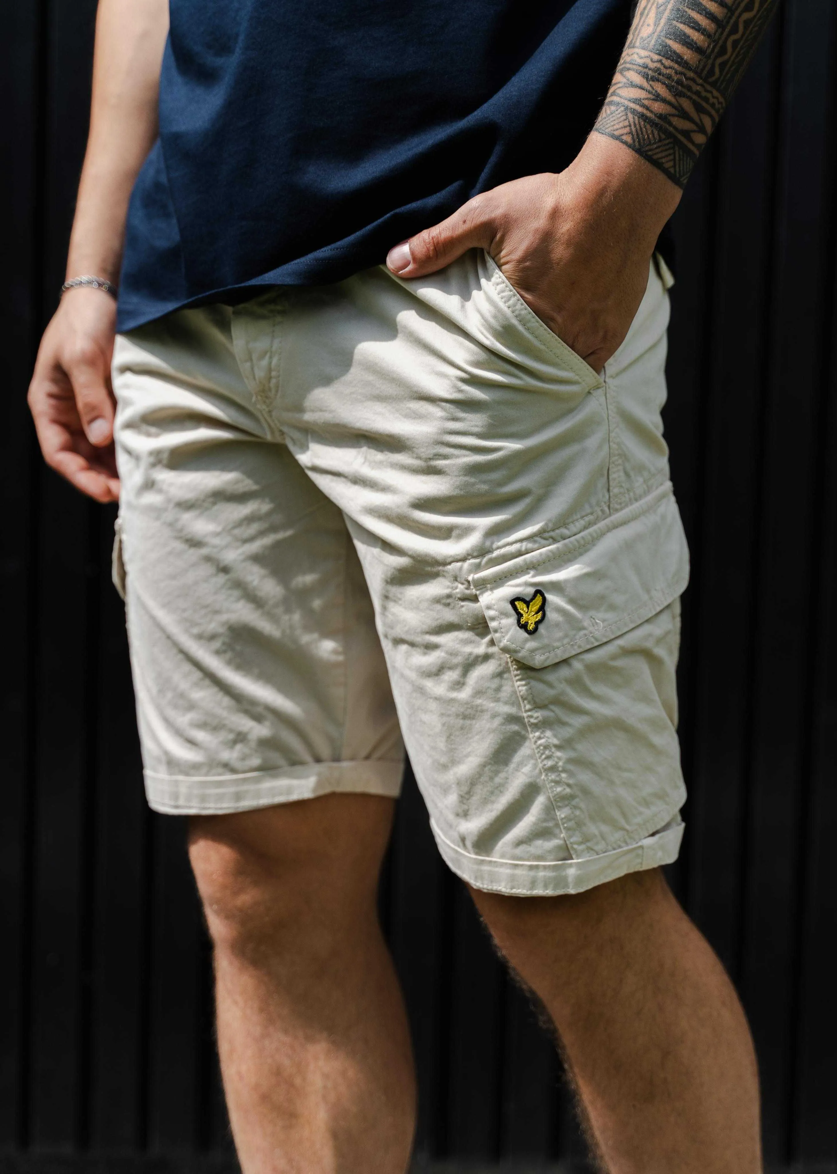 Bestseller Wembley cargo short - beige