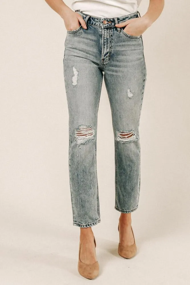 Bohme Distressed Mom Jeans