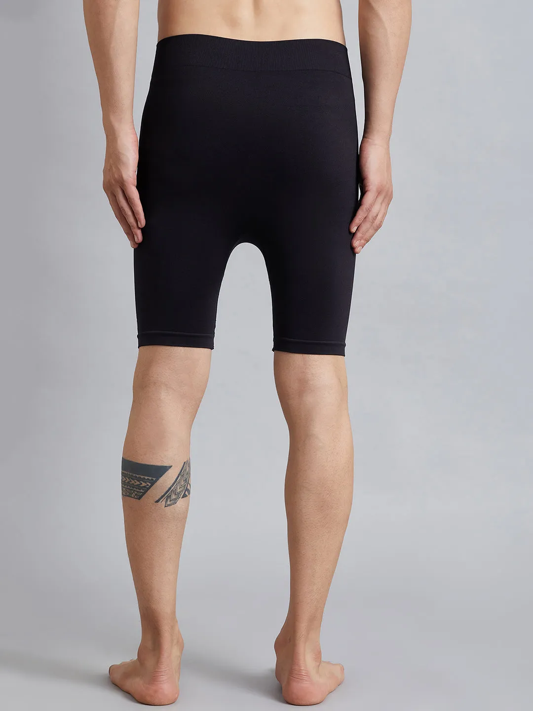 C9 AIRWEAR Men Mid Rise Cycling Shorts - Black