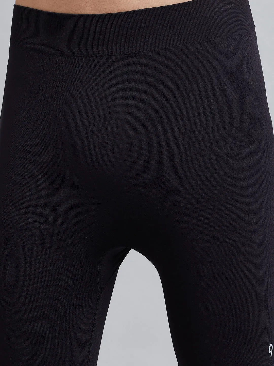 C9 AIRWEAR Men Mid Rise Cycling Shorts - Black