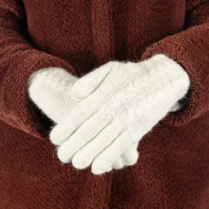 Cable Knit Gloves