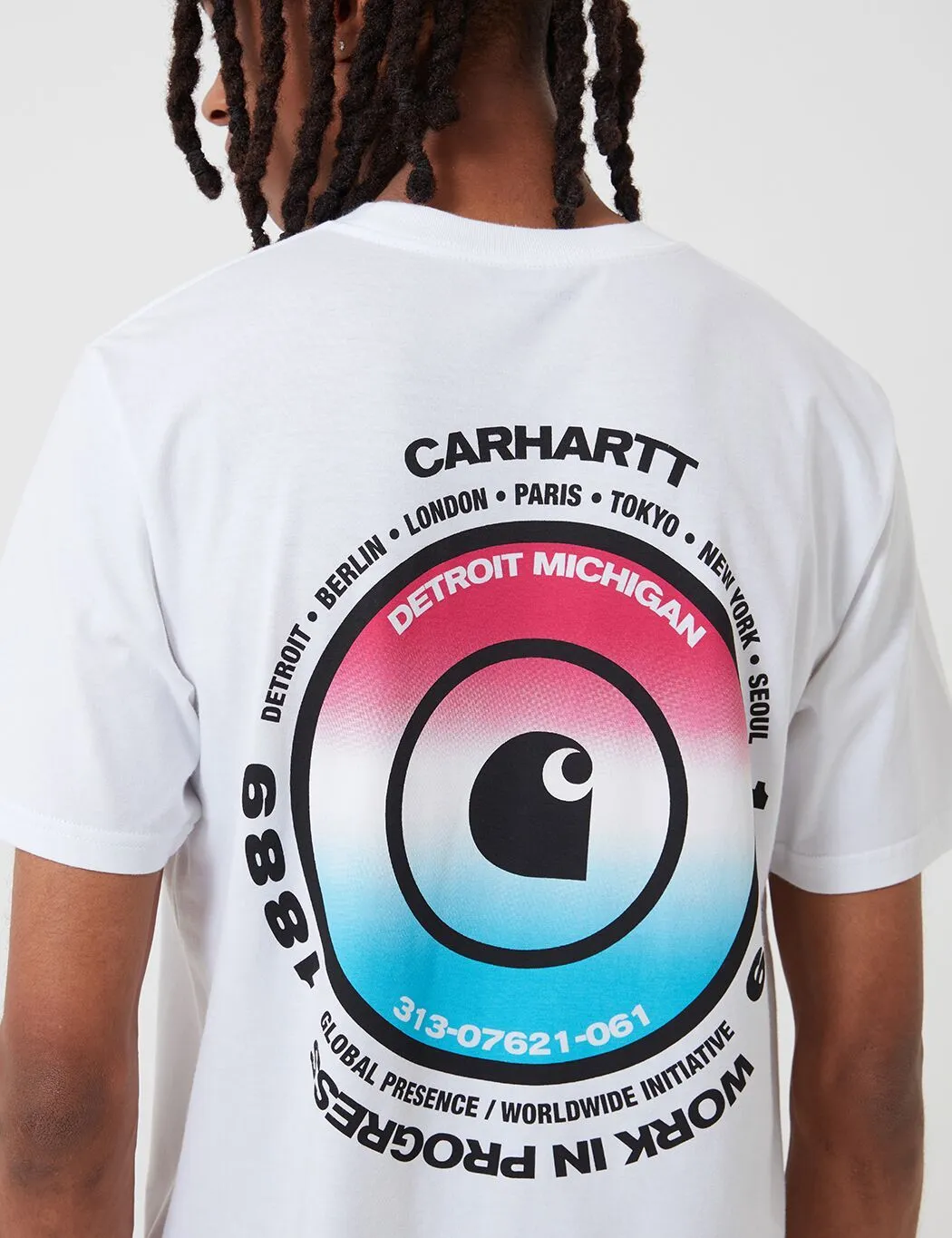 Carhartt-WIP Worldwide T-Shirt - White