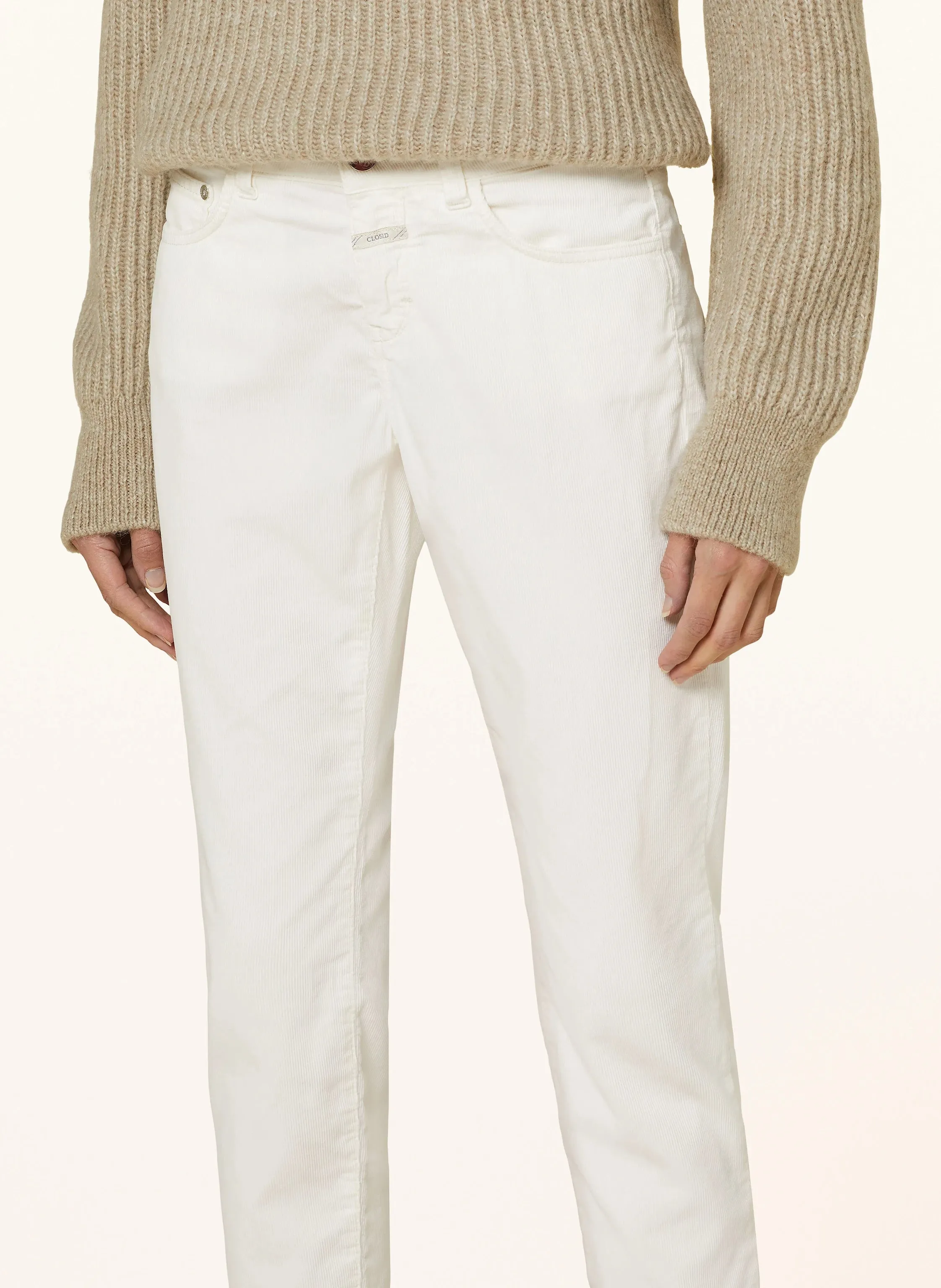 CLOSED Baker Cord Jeans White