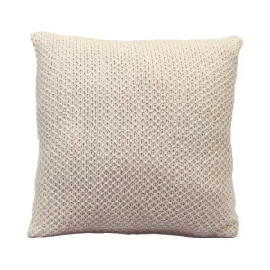 Cream Chunky Knit Cushion (45cm)