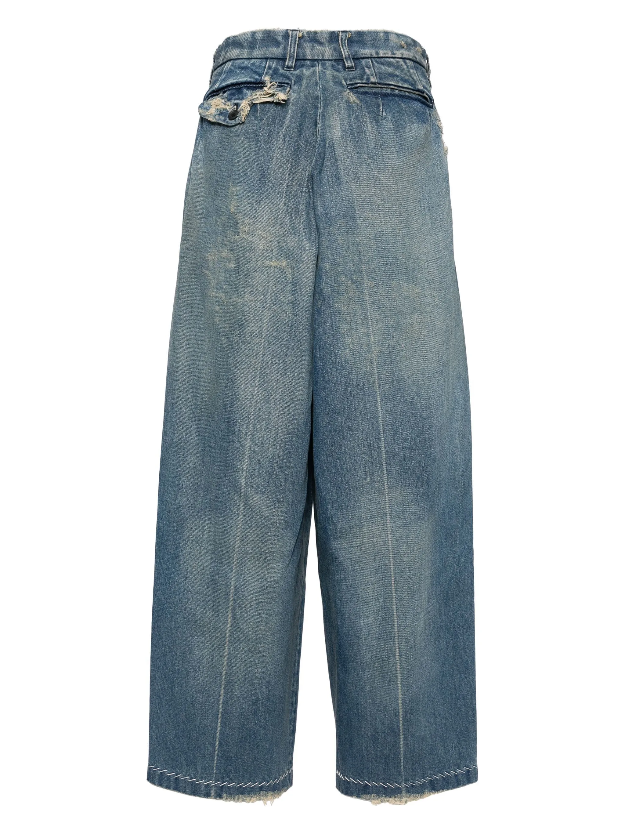 Distressed Baggy Jeans