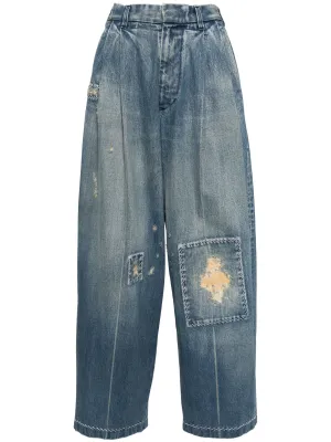 Distressed Baggy Jeans