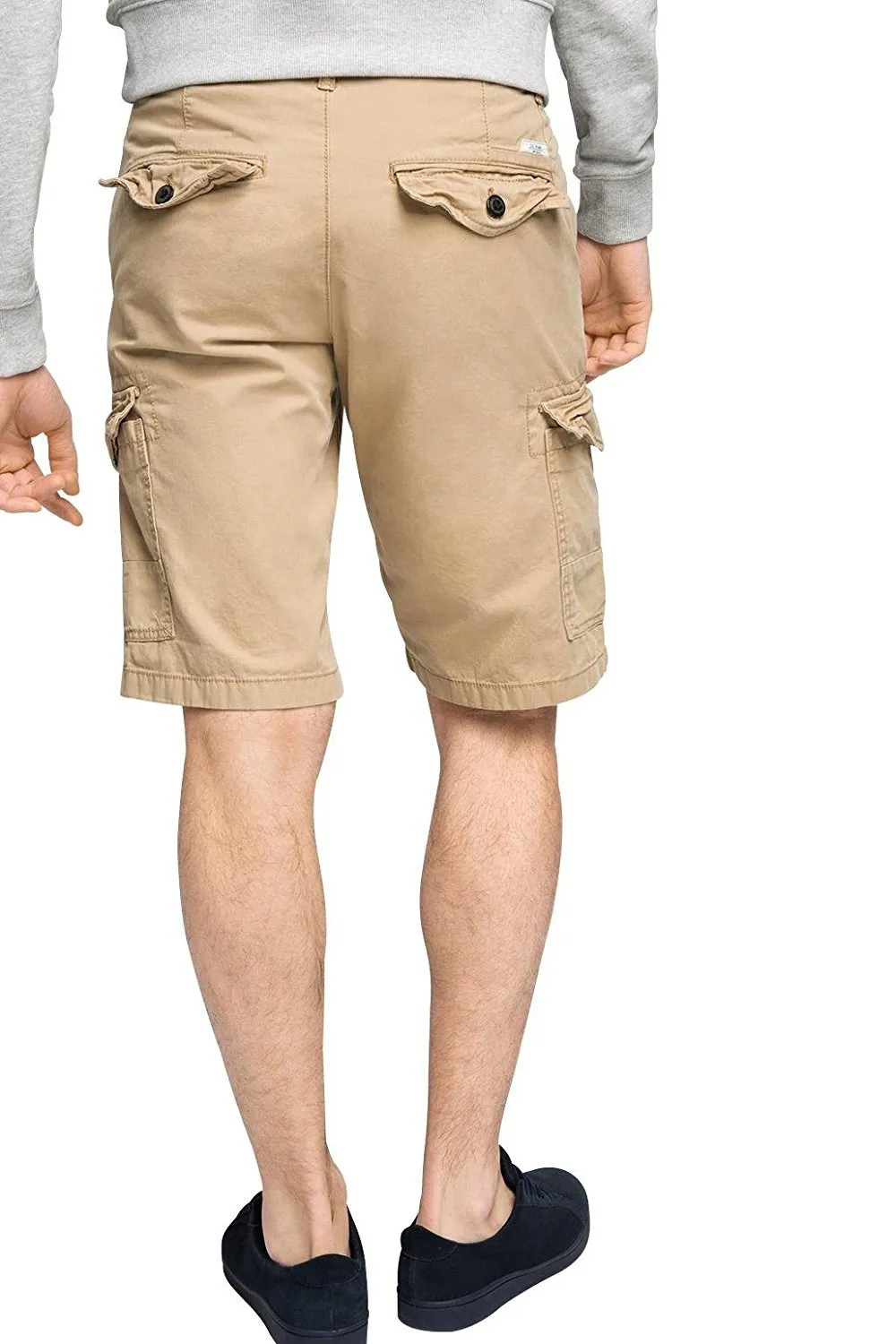 Esprit EDC Mens Cargo Bermudas Camel Shorts