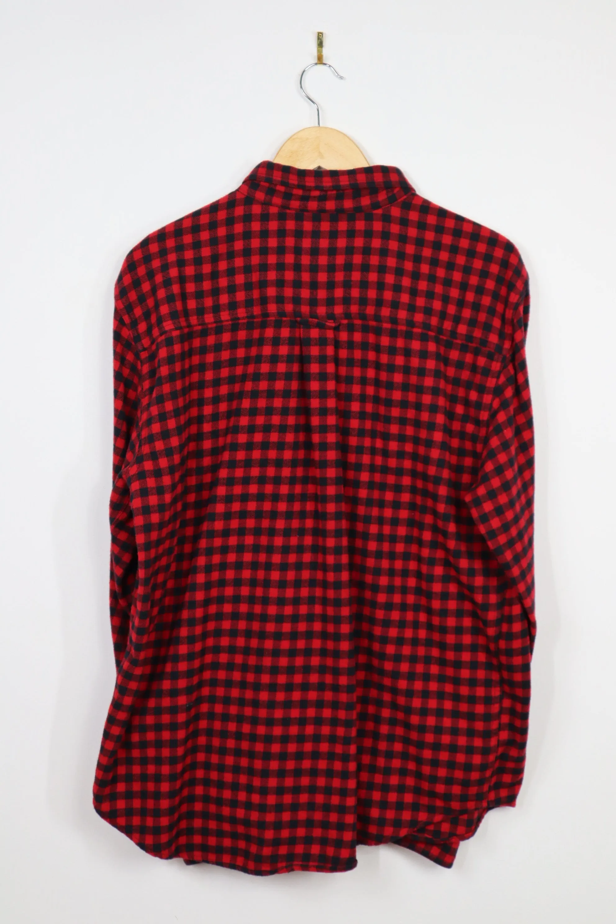 Flannel Button-Down Shirt #9