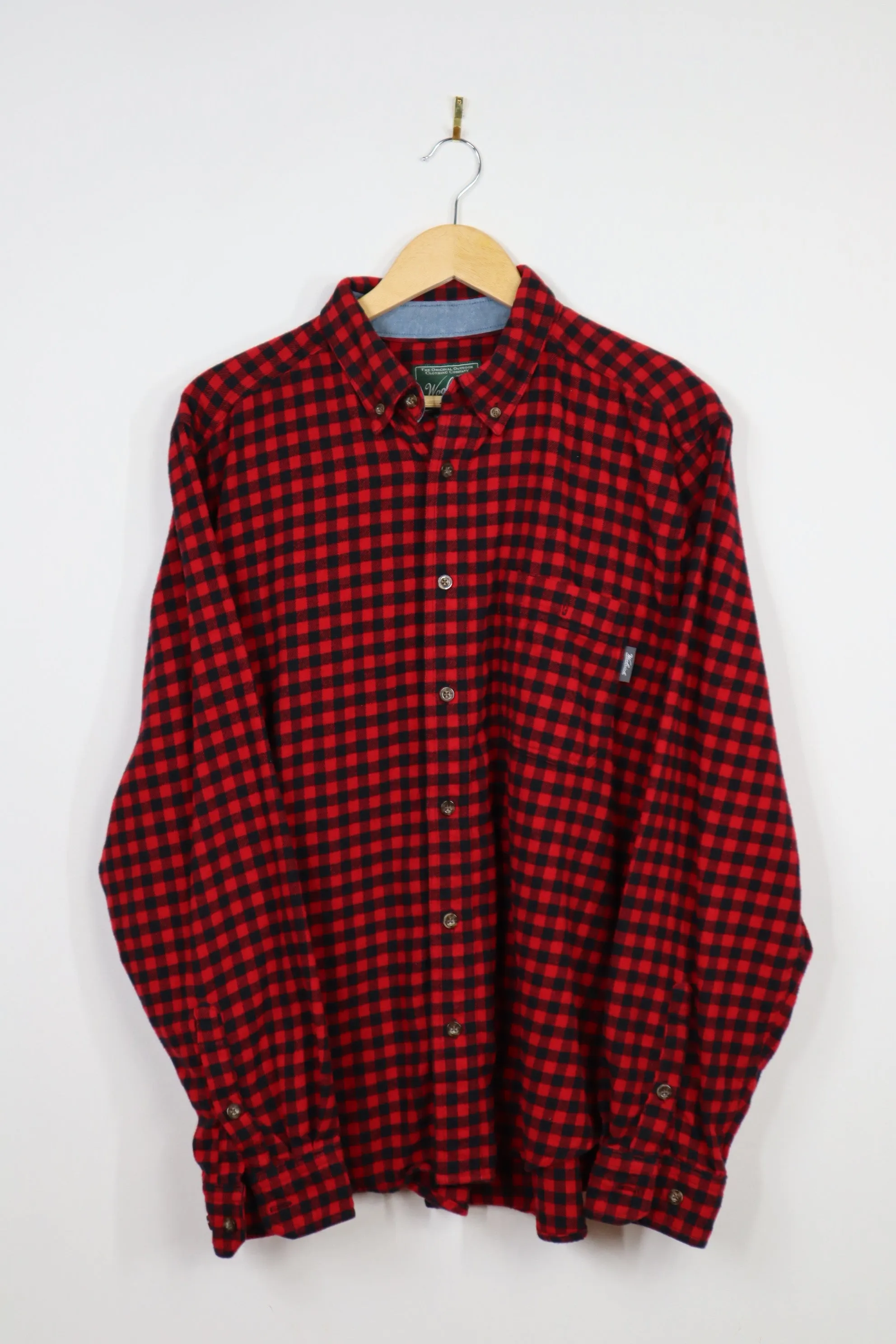 Flannel Button-Down Shirt #9