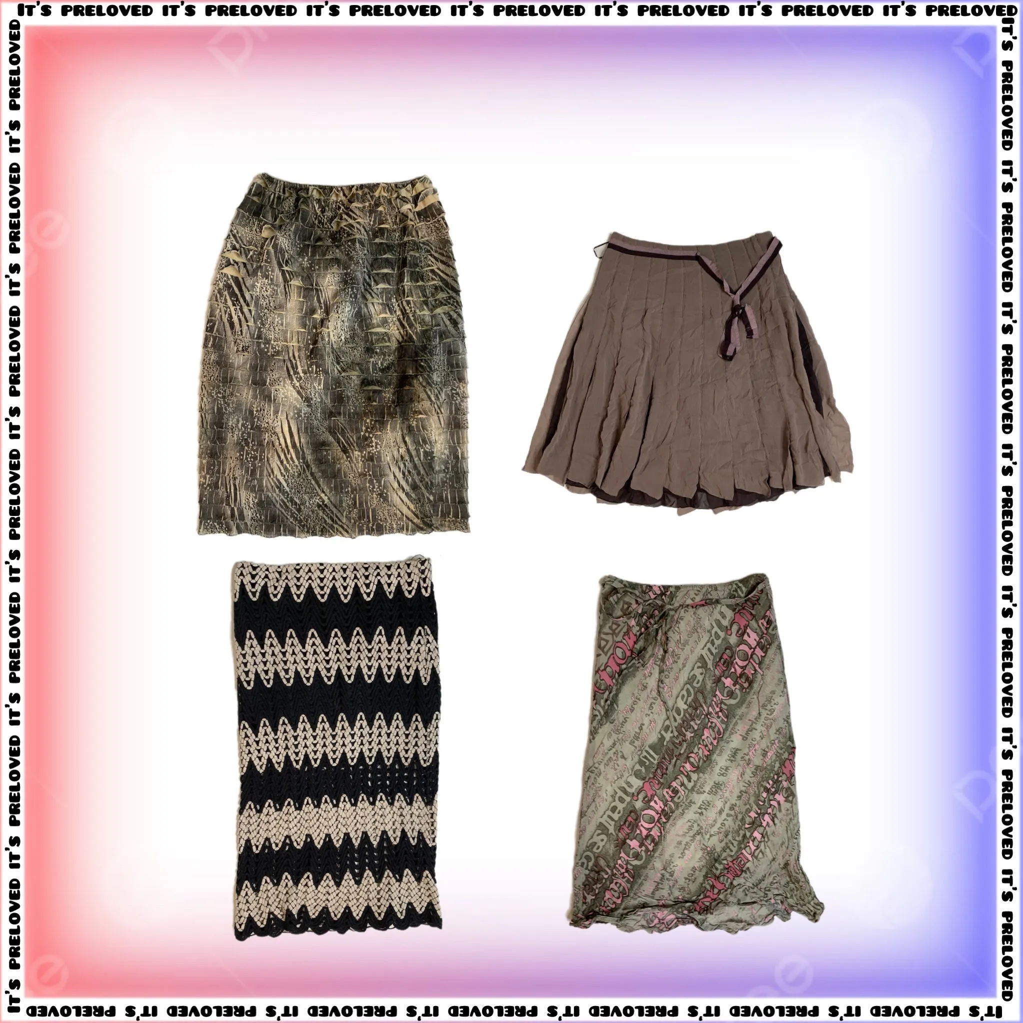 Flirty Y2K Skirts (SS-854)