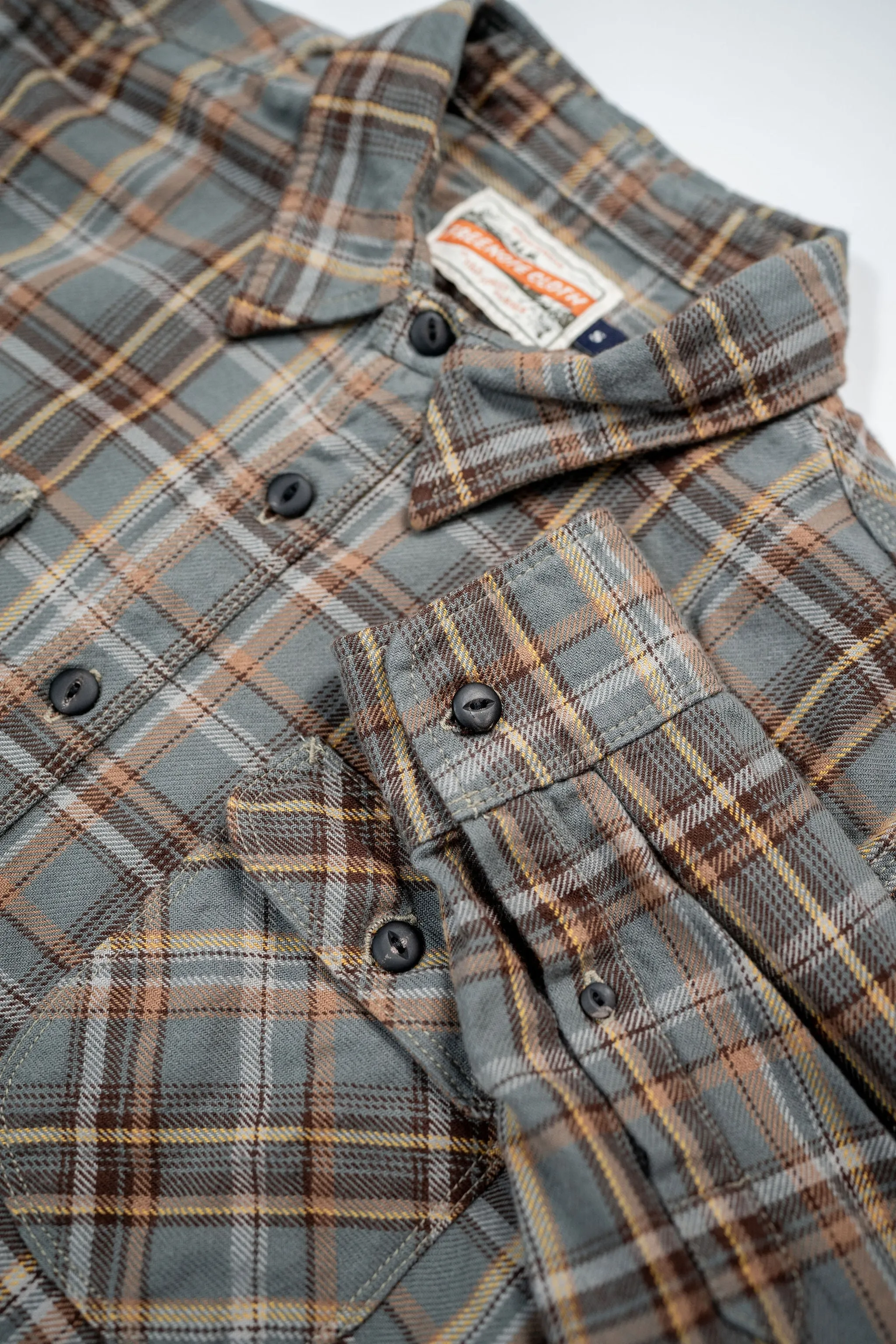 Freenote Cloth Jepson - Grey Plaid