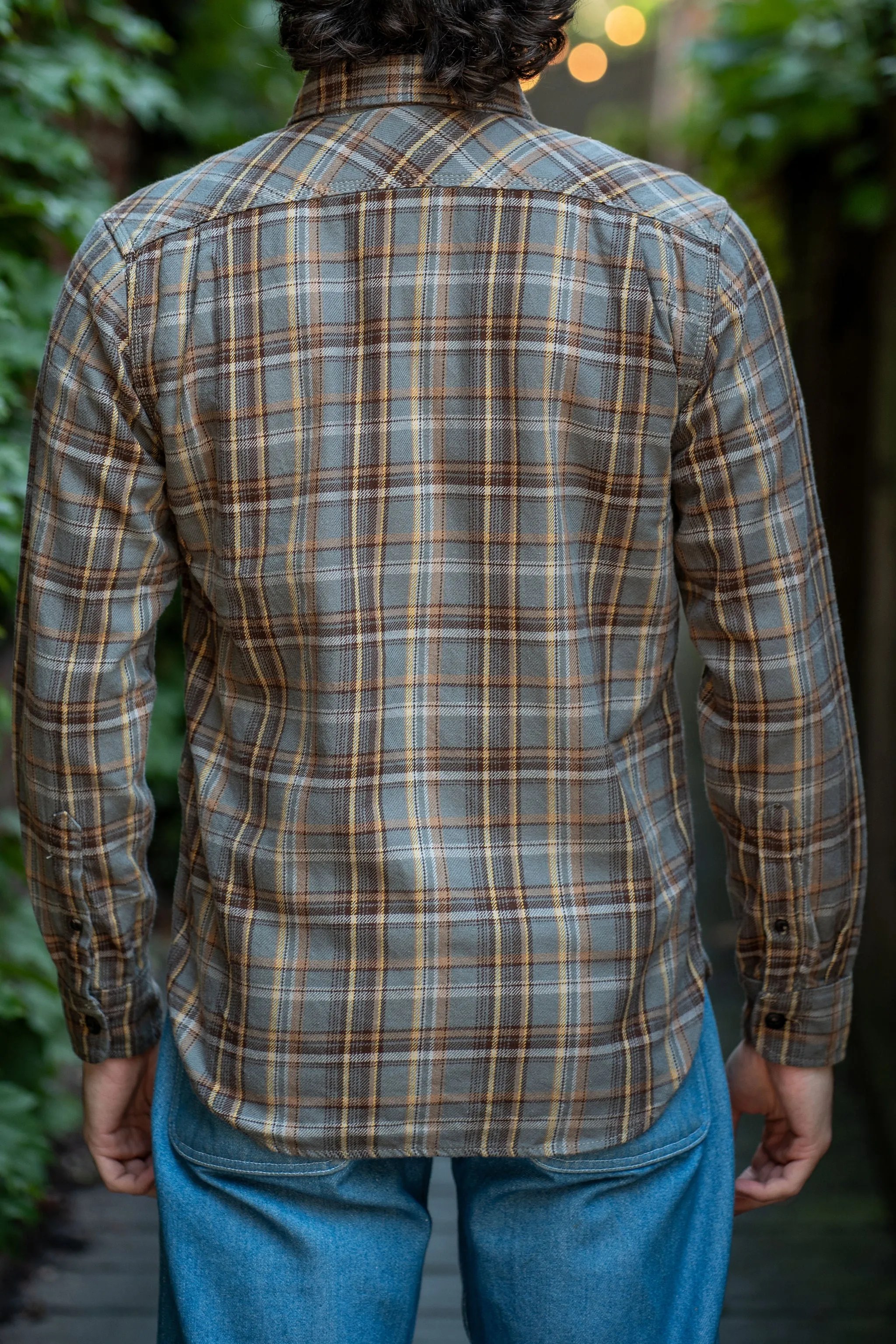 Freenote Cloth Jepson - Grey Plaid