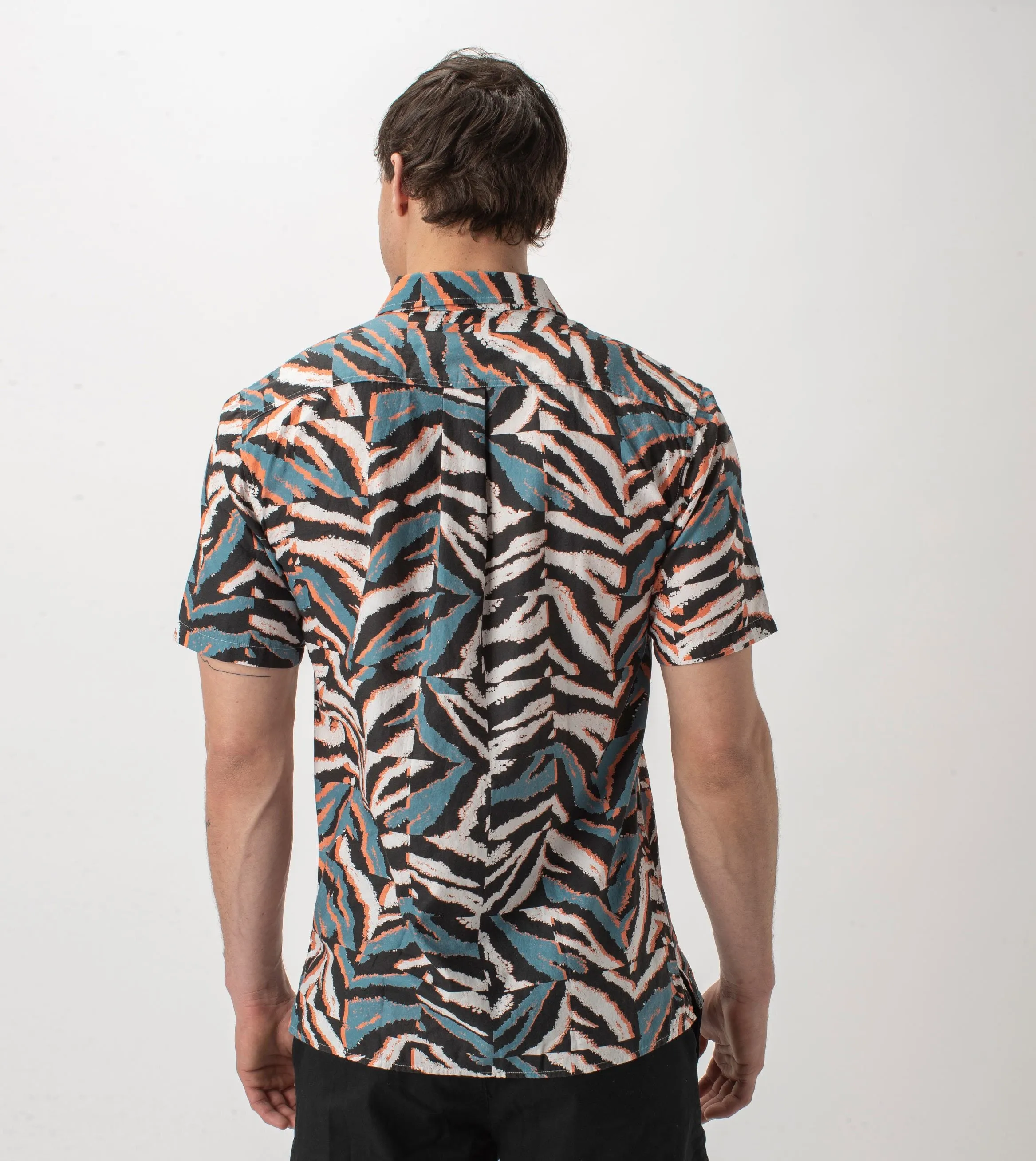 Glitch Zeb SS Shirt Dusty Blue