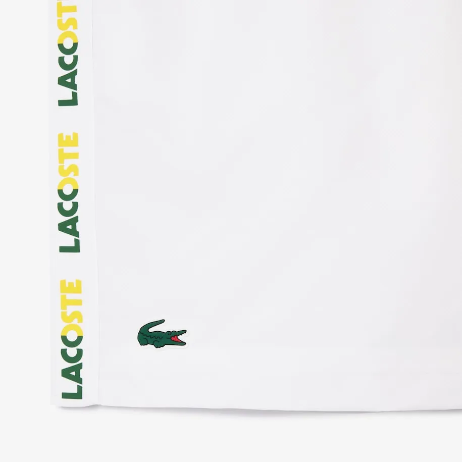 Lacoste LOGO STRIPE TENNIS  Short Men’s -WHITE-001