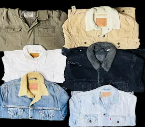 Levis( denim sherpa canva corduroy)jackets 20 pcs