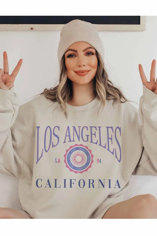 LOS ANGELES CALIFORNIA GRAPHIC SWEATSHIRT // 6 COLORS