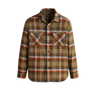 Men's Burnside Shirt - Olive Multi Plaid