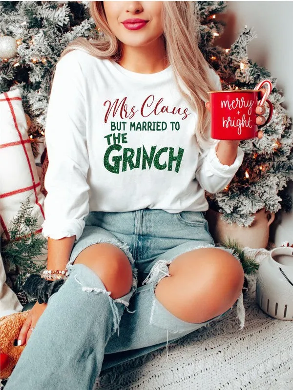 Mrs Claus but Married to the Grinch