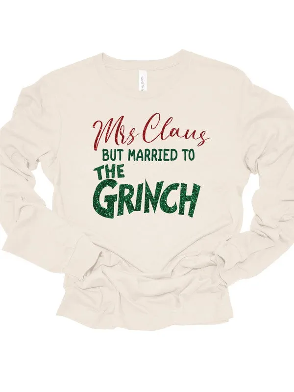 Mrs Claus but Married to the Grinch