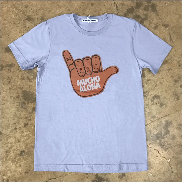 Mucho Aloha - Foam Shaka Hand Tee