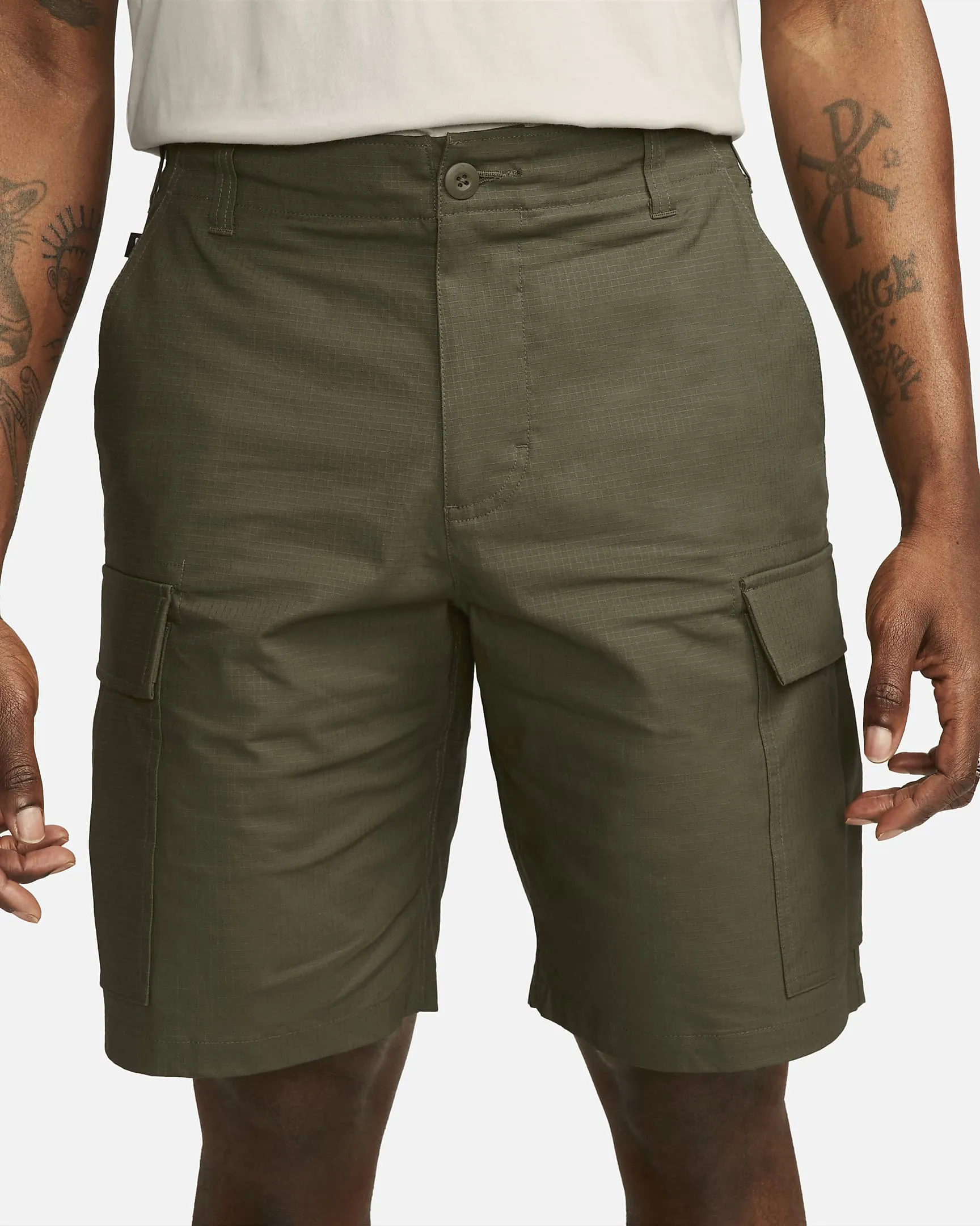 Nike SB Kearny Men's Cargo Skate Shorts Olive