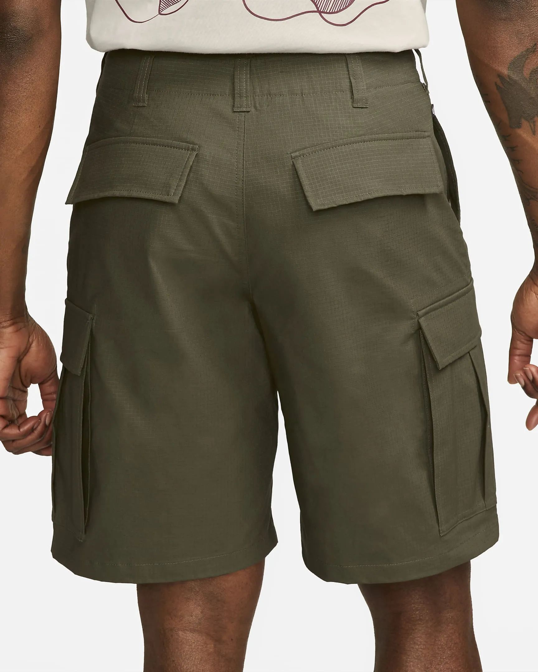 Nike SB Kearny Men's Cargo Skate Shorts Olive