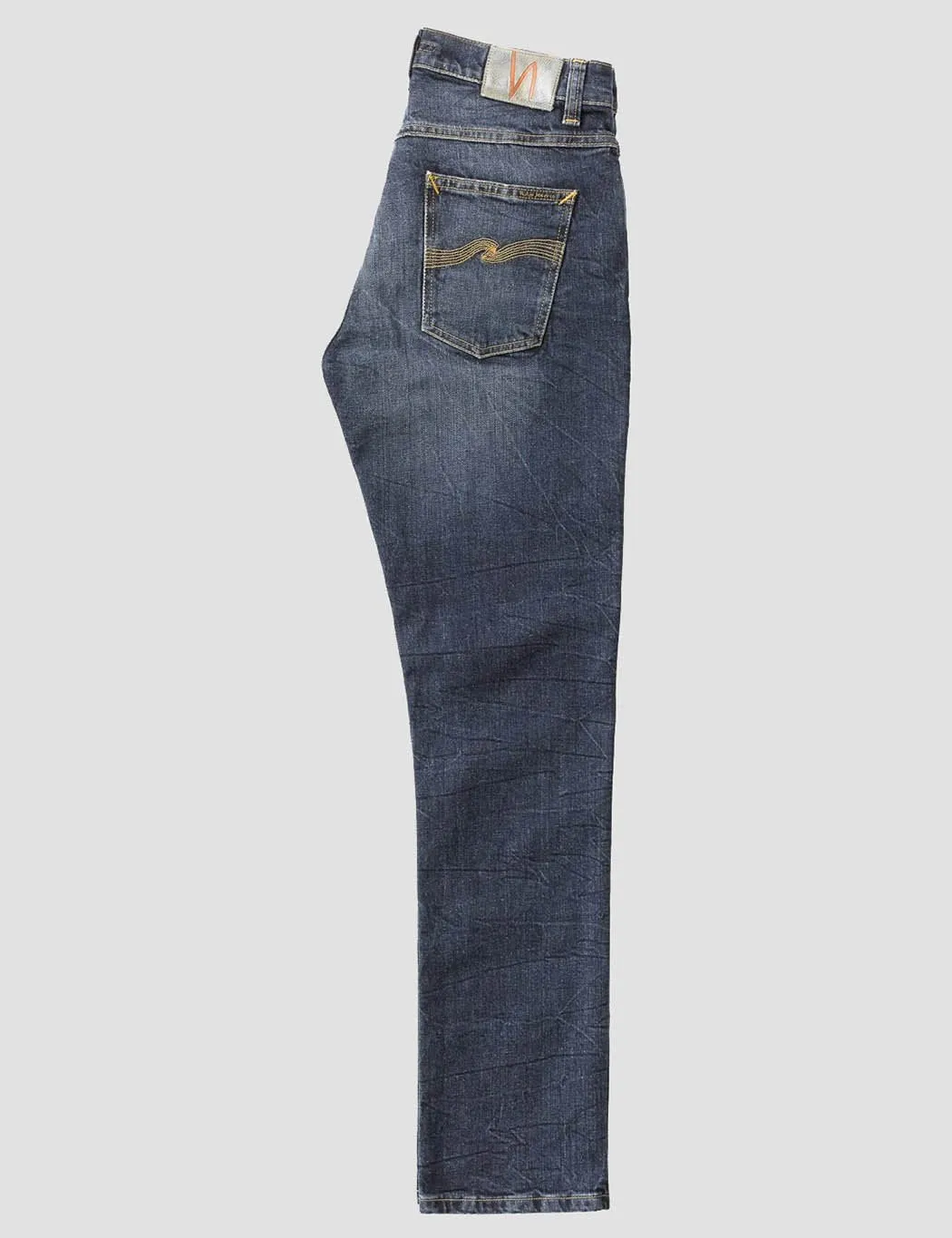 Nudie Dude Dan Jeans - Dark Fuzz Navy