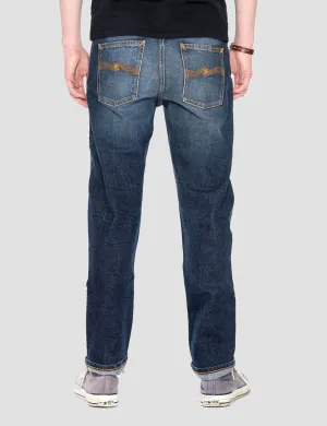 Nudie Dude Dan Jeans - Dark Fuzz Navy