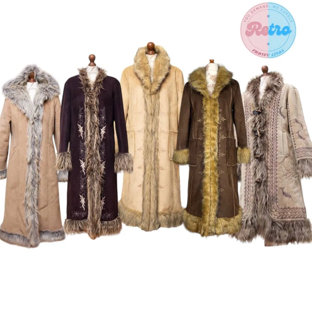 Original Afghan Coats: 10 Pieces