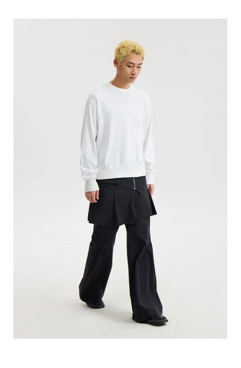 Pleated skirts and pants