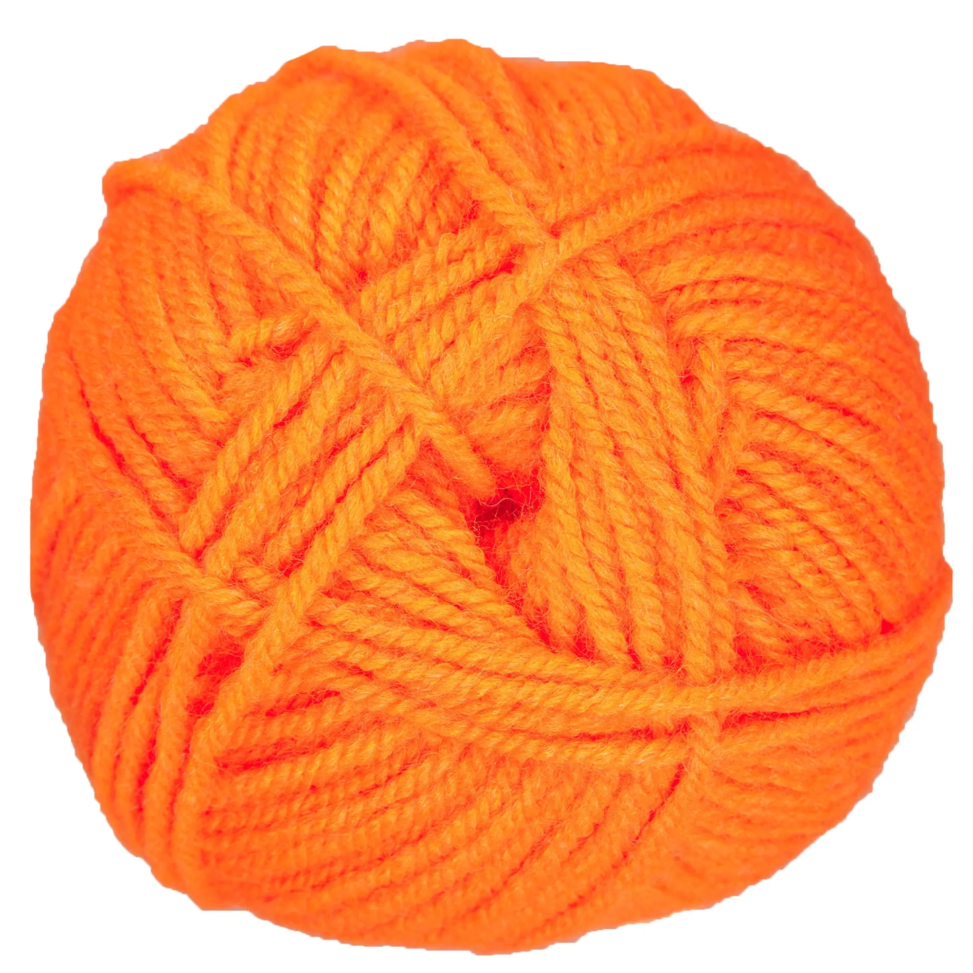 Plymouth Yarn Encore Worsted Yarn - 0479 Neon Orange