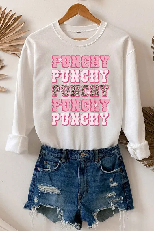 PUNCHY WESTERN GRAPHIC SWEATSHIRT