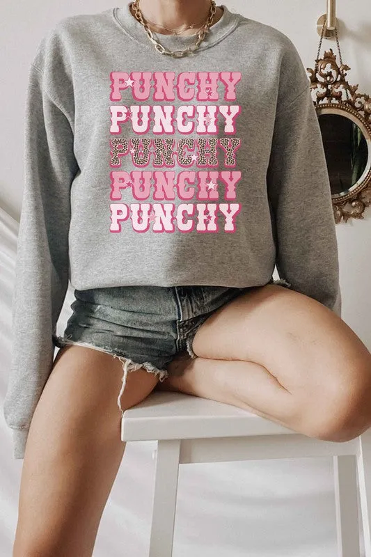 PUNCHY WESTERN GRAPHIC SWEATSHIRT