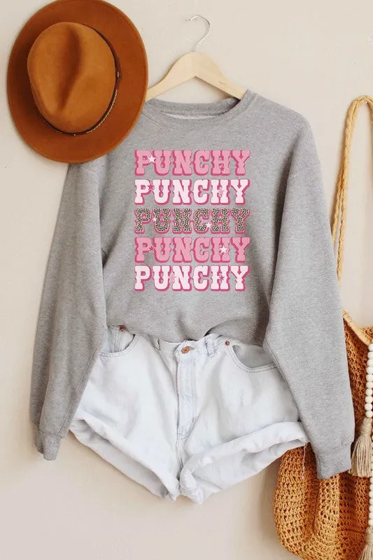 PUNCHY WESTERN GRAPHIC SWEATSHIRT