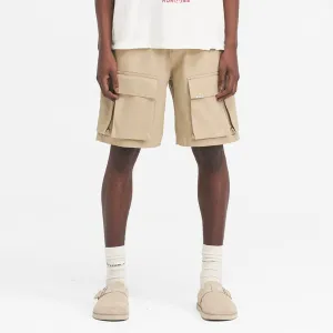 Represent Baggy Cargo Shorts Sandstone