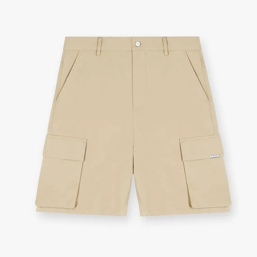 Represent Baggy Cargo Shorts Sandstone