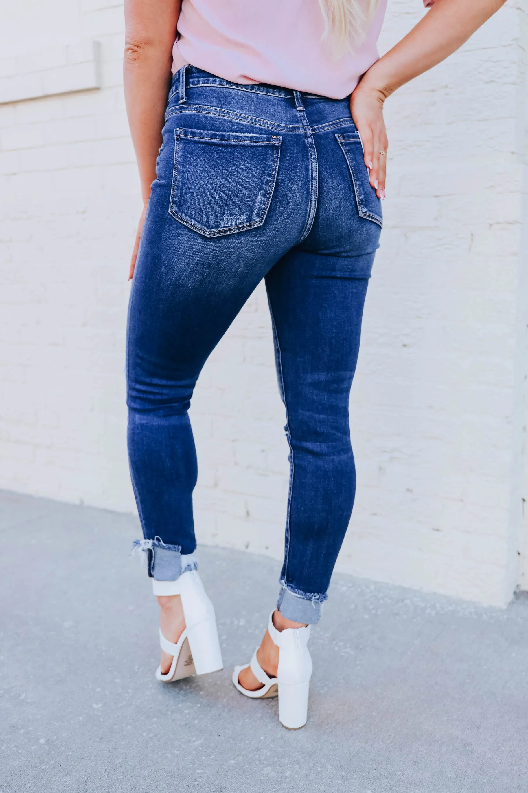 Romina Distressed Skinny Jeans