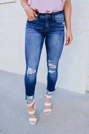 Romina Distressed Skinny Jeans