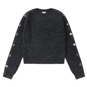 Star Button Sweater