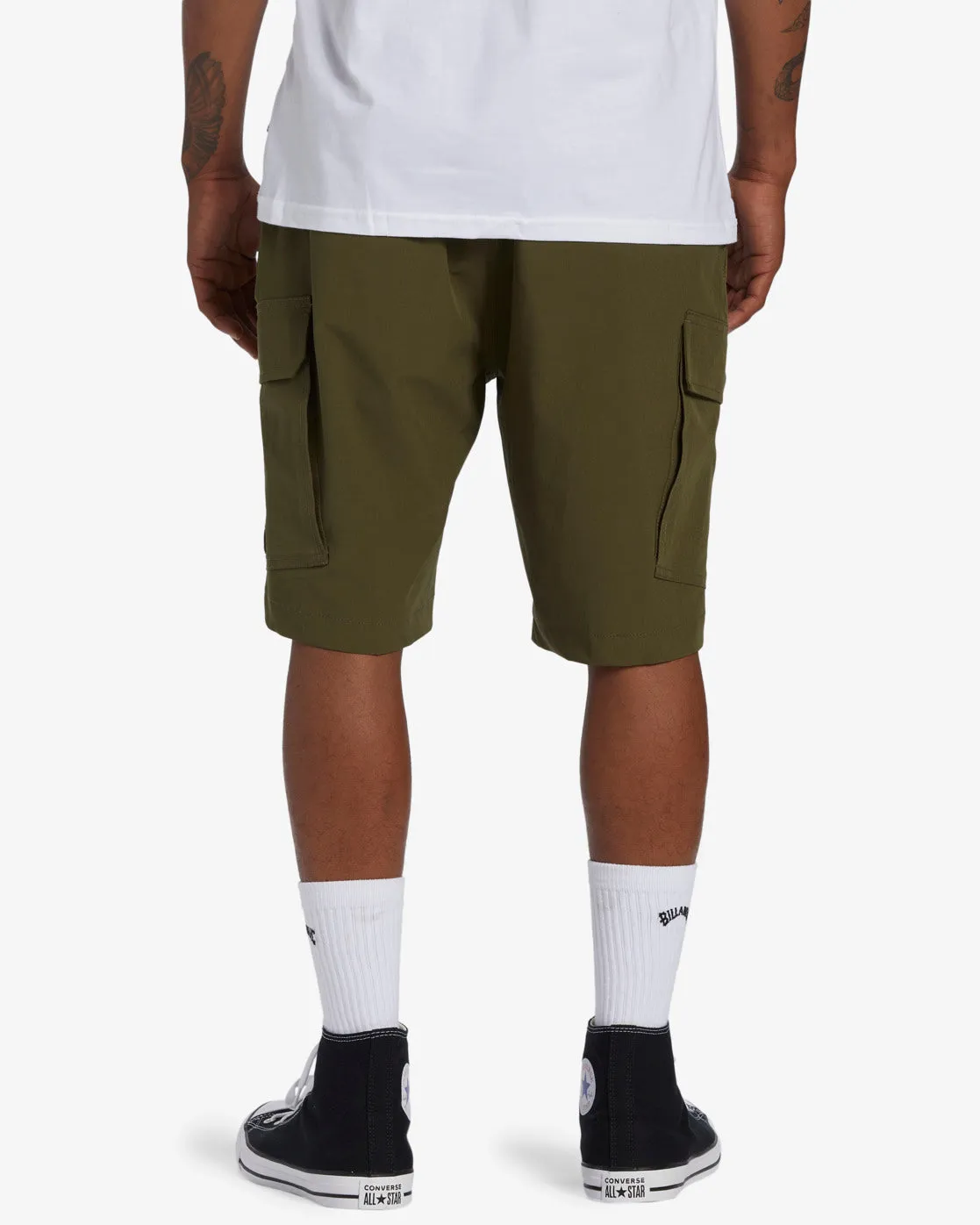 Surftrek Transport 19" Cargo Shorts - Military