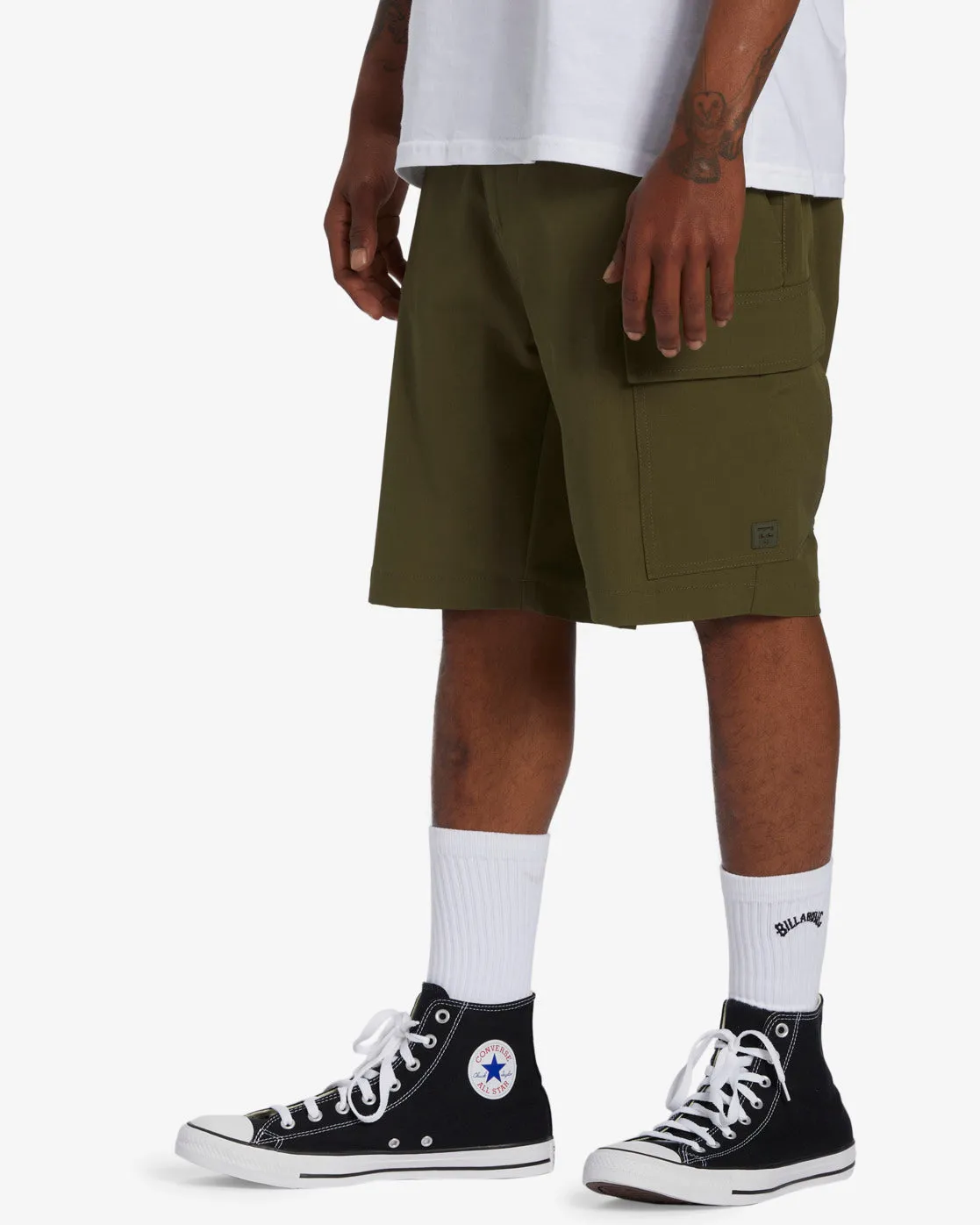 Surftrek Transport 19" Cargo Shorts - Military