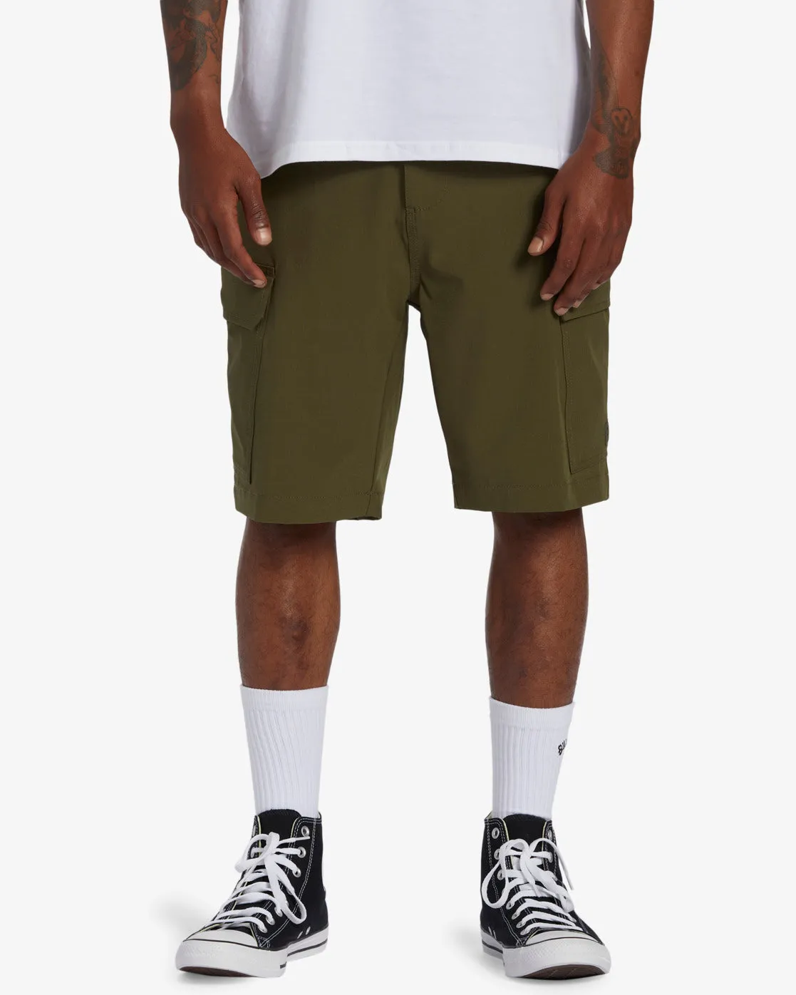 Surftrek Transport 19" Cargo Shorts - Military