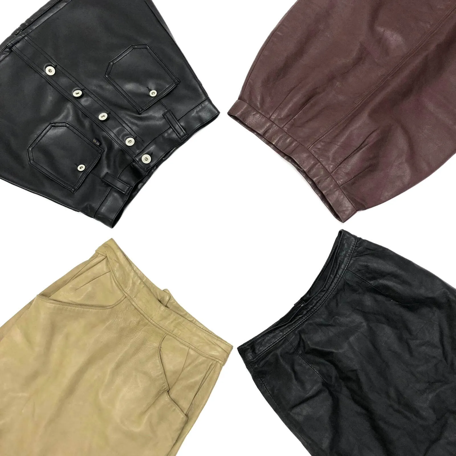 Vintage Leather Skirts