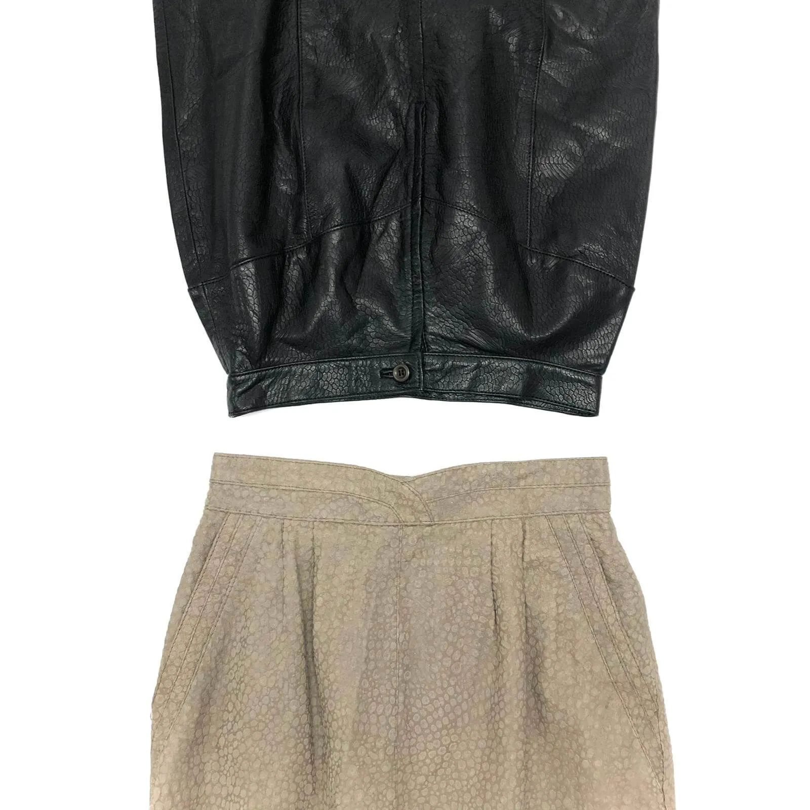 Vintage Leather Skirts