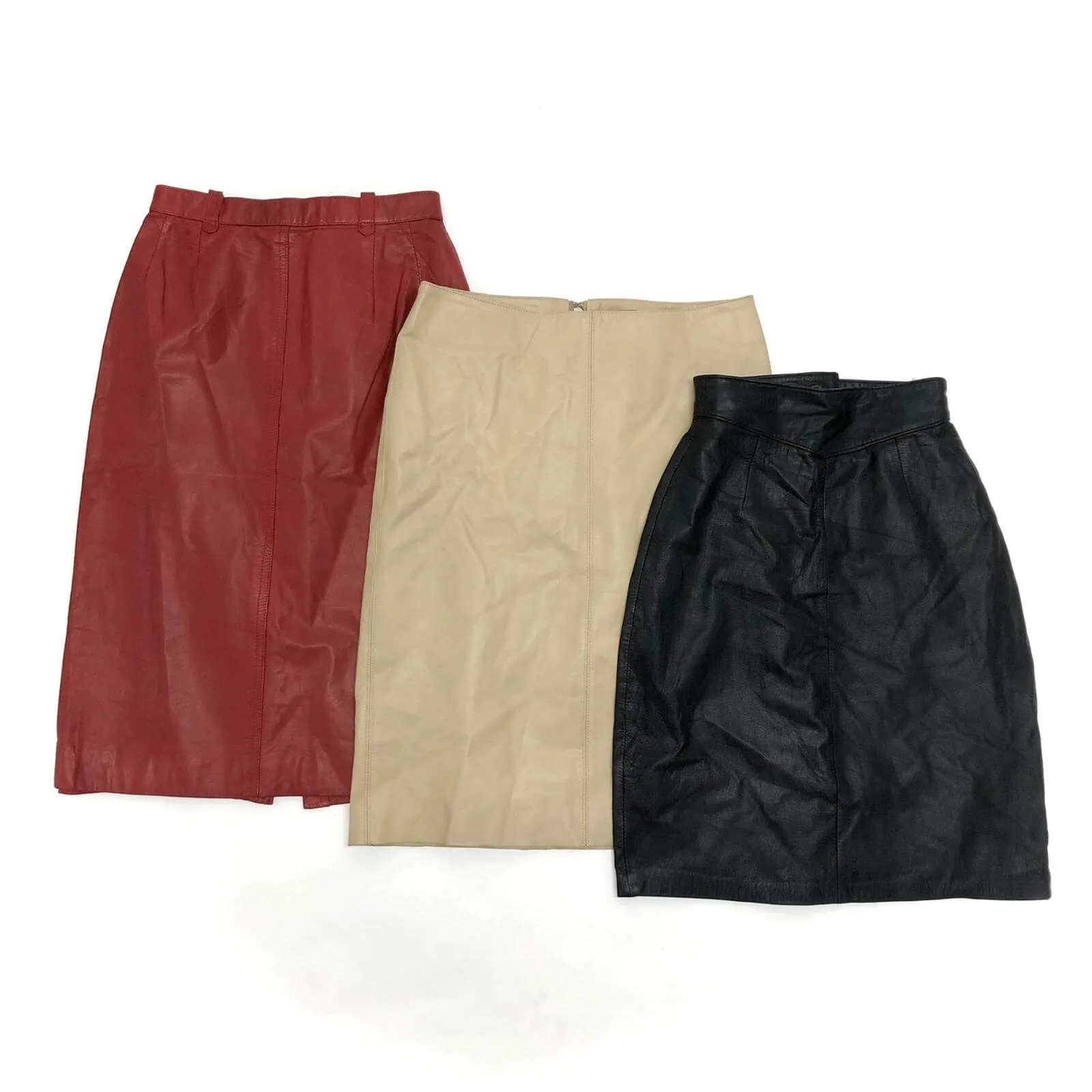 Vintage Leather Skirts